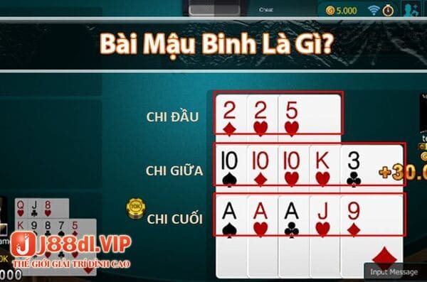 Tìm hiểu về game bài Mậu Binh ăn tiền