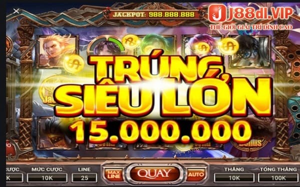 Slot game nổ hũ luôn có giá trị quà tặng "khủng"